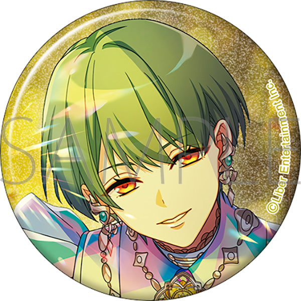 (Goods - Badge) A3! Button Badge Yuki Rurikawa MANKAI Treasure (Bloomed)