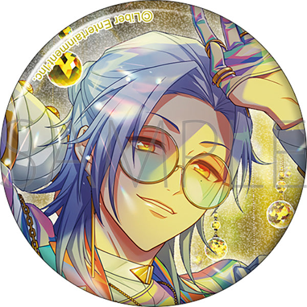 (Goods - Badge) A3! Button Badge Misumi Ikaruga MANKAI Treasure (Bloomed)