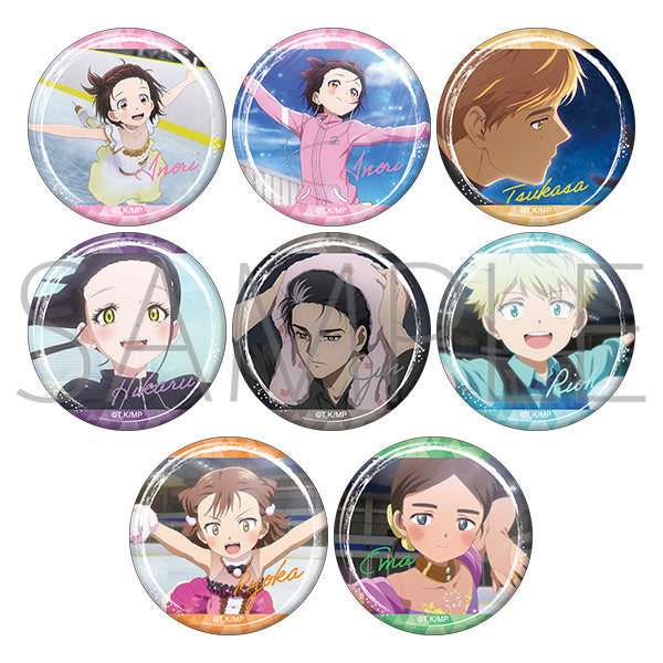 [※Blind](1BOX=8)(Goods - Badge) Medalist Holographic Chara Badge Collection