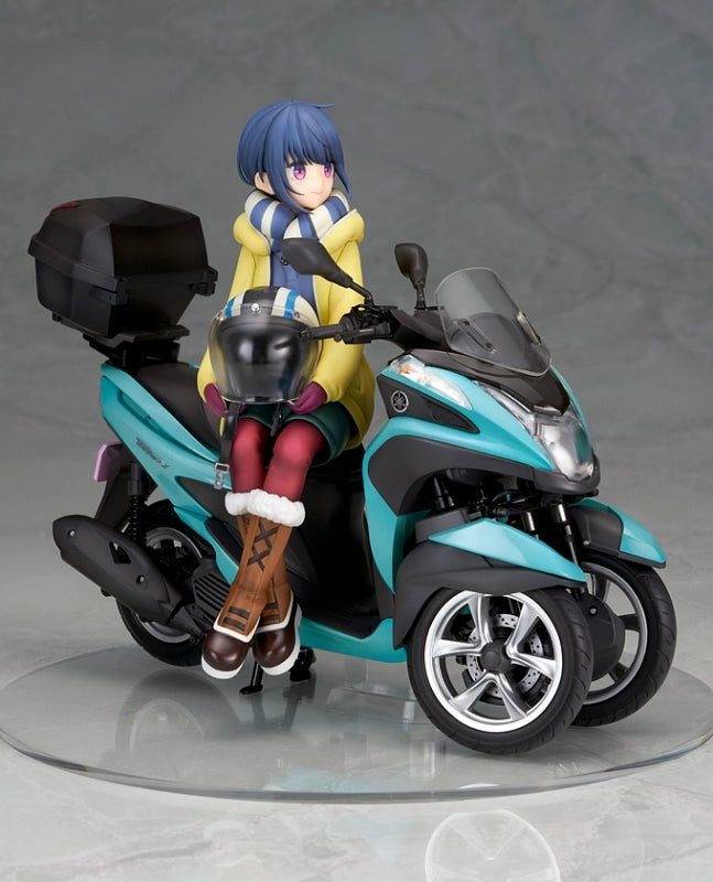 (Bishojo Figure) Laid-Back Camp Rin Shima with Three-wheel Scooter 1/10 Complete Figure