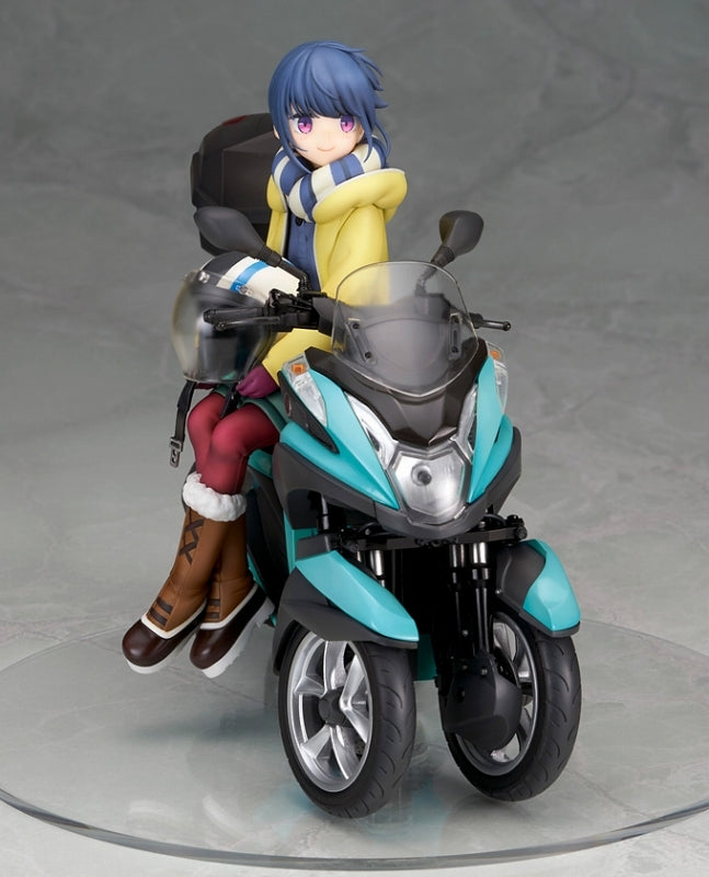 (Bishojo Figure) Laid-Back Camp Rin Shima with Three-wheel Scooter 1/10 Complete Figure