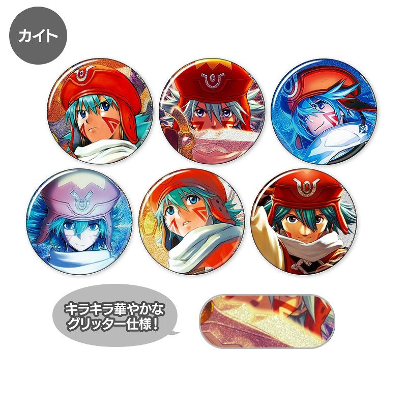 (Goods - Badge) .hack Series Character Button Badge (Kite) Set of 6 [After AGF2024]