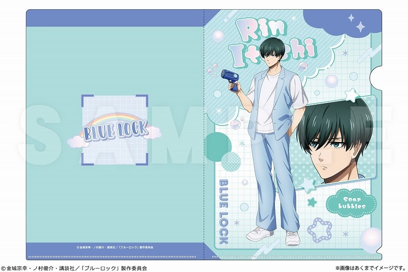 (Goods - Clear File) Blue Lock A4 Clear File Ver. Soap bubbles 02 Rin Itoshi