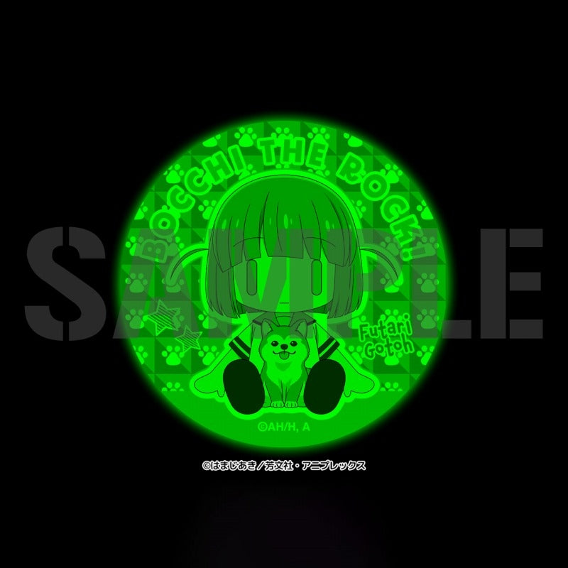 (Goods - Badge) Bocchi the Rock! Luminescent Button Badge Futari Gotoh