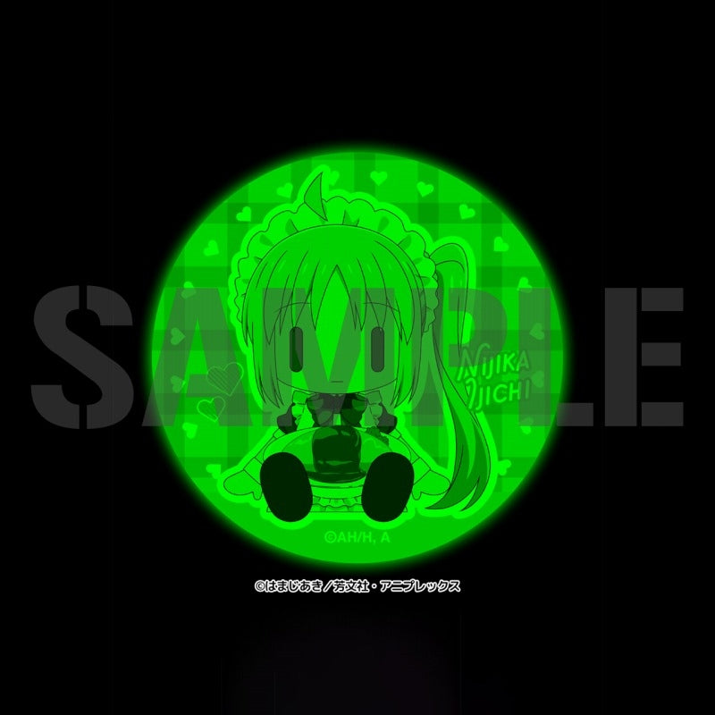 (Goods - Badge) Bocchi the Rock! Luminescent Button Badge Maid Cafe Nijika Ijichi