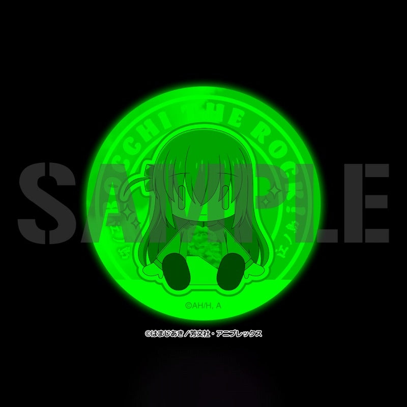 (Goods - Badge) Bocchi the Rock! Luminescent Button Badge Outing to Enoshima Hitori Gotoh