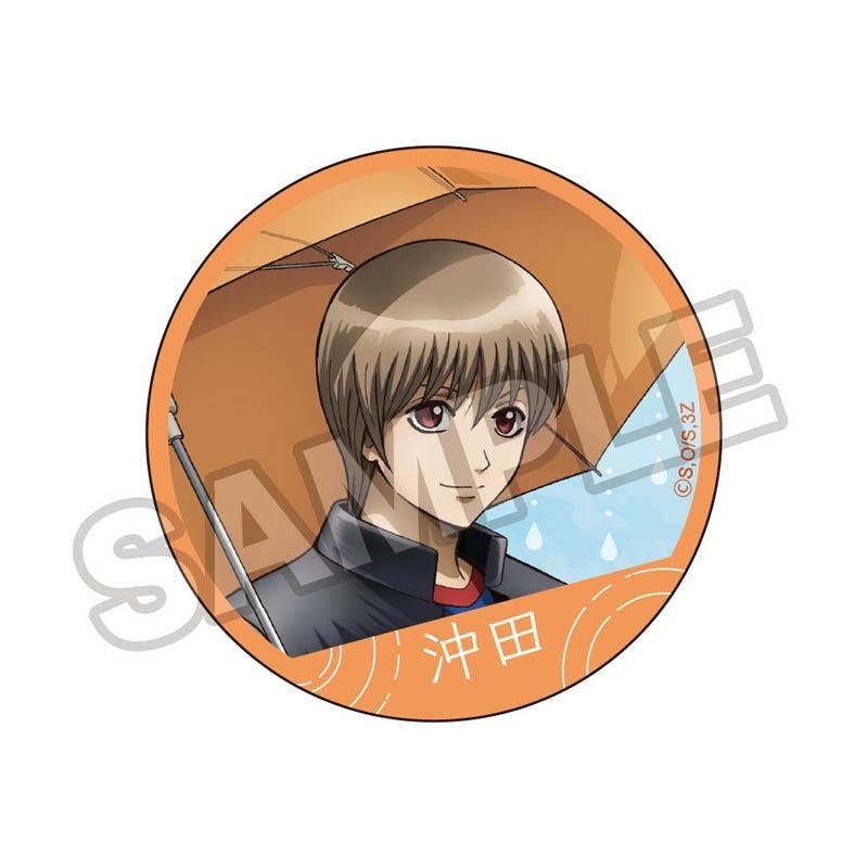 (1BOX=6)(Goods - Badge) 3-Z GINPACHI SENSEI Rainy Season Button Badge