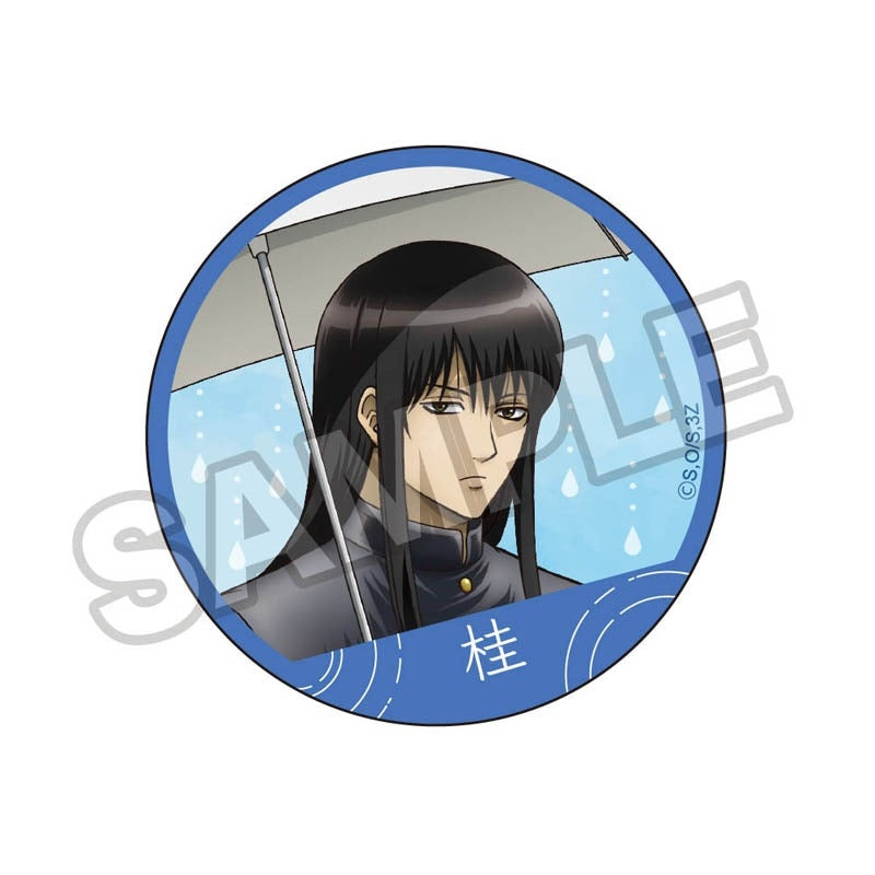 (1BOX=6)(Goods - Badge) 3-Z GINPACHI SENSEI Rainy Season Button Badge