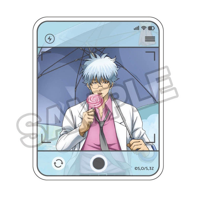 (Goods - Sticker) 3-Z GINPACHI SENSEI Rainy Season Die-cut Sticker Ginpachi Sakata