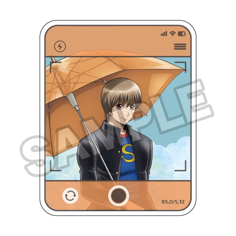 (Goods - Sticker) 3-Z GINPACHI SENSEI Rainy Season Die-cut Sticker Sougo Okita