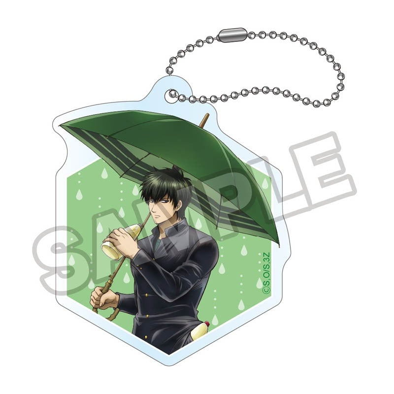 (Goods - Key Chain) 3-Z GINPACHI SENSEI Rainy Season Acrylic Key Chain Toshiro Hijikata