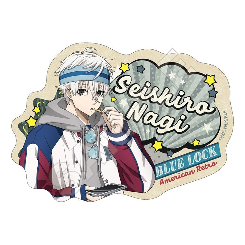 (Goods - Sticker) Blue Lock TV Anime American Retro Sticker Seishiro Nagi