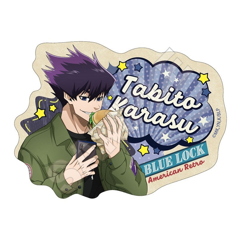 (Goods - Sticker) Blue Lock TV Anime American Retro Sticker Tabito Karasu