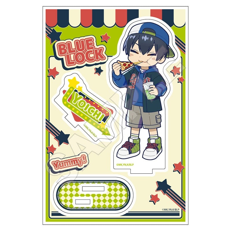 (Goods - Acrylic Stand) Blue Lock TV Anime NOPPOP American Retro Acrylic Stand Jr. Yoichi Isagi