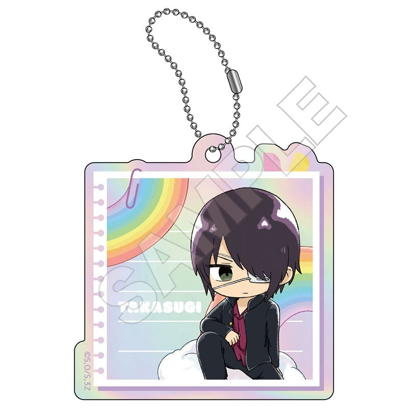 (Goods - Key Chain) 3-Z GINPACHI SENSEI Iridescent Rainbow Acrylic Key Chain Shinsuke Takasugi