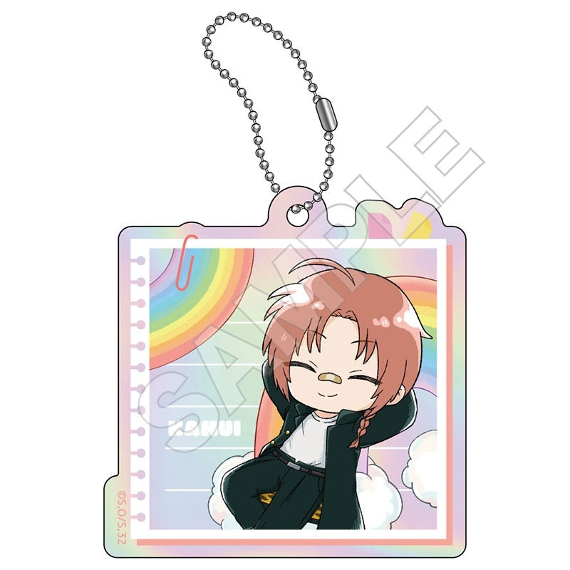 (Goods - Key Chain) 3-Z GINPACHI SENSEI Iridescent Rainbow Acrylic Key Chain Kamui