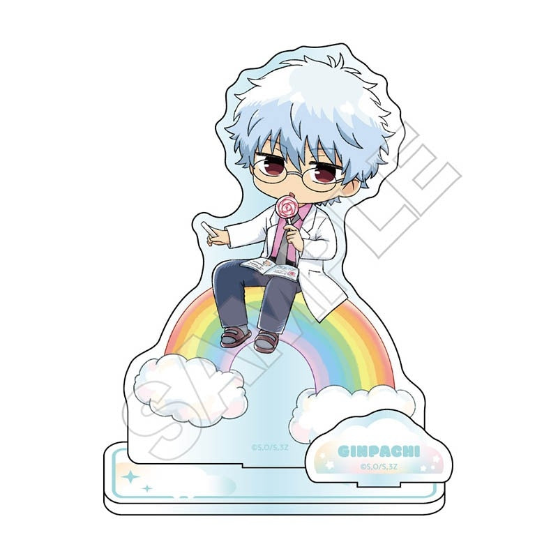 (Goods - Stand Pop) 3-Z GINPACHI SENSEI Rainbow Acrylic Stand Jr. Ginpachi Sakata