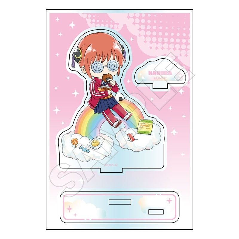 (Goods - Stand Pop) 3-Z GINPACHI SENSEI Rainbow Acrylic Stand Jr. Kagura