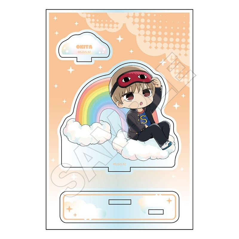 (Goods - Stand Pop) 3-Z GINPACHI SENSEI Rainbow Acrylic Stand Jr. Sougo Okita