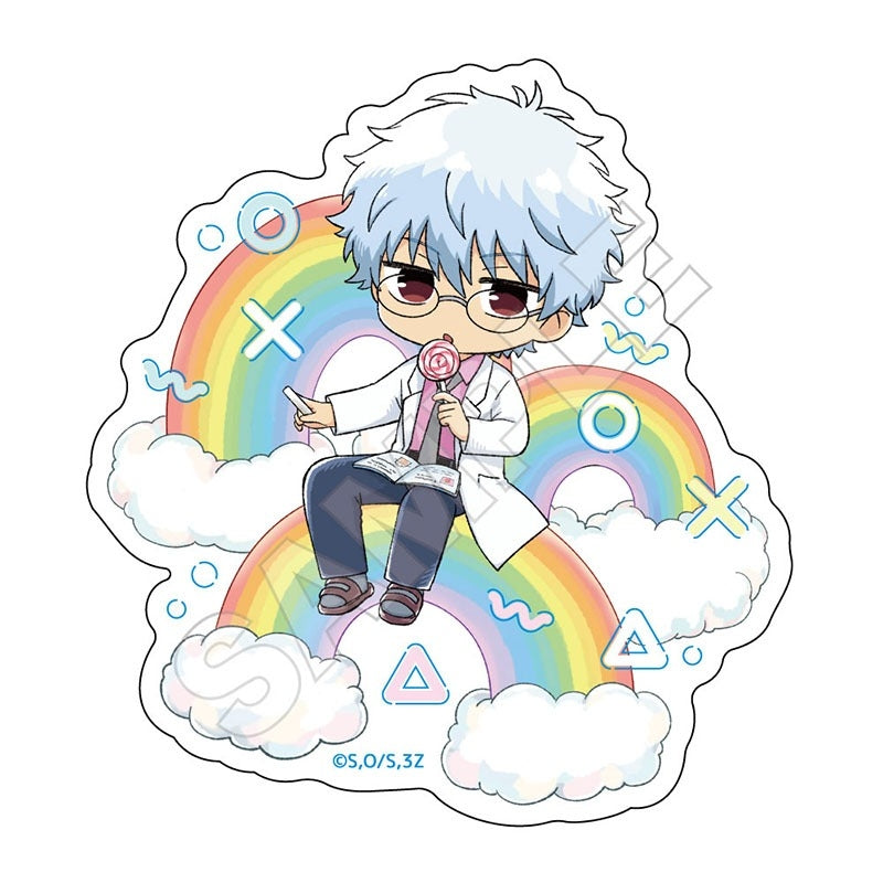 (Goods - Sticker) 3-Z GINPACHI SENSEI Rainbow Sticker Ginpachi Sakata