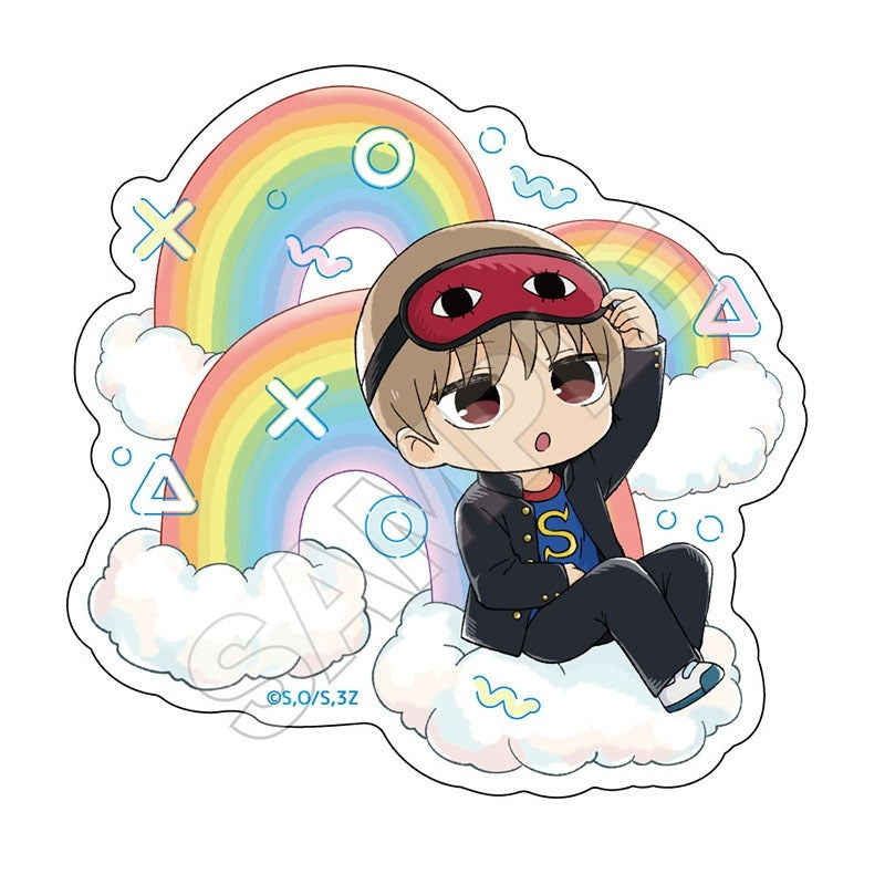 (Goods - Sticker) 3-Z GINPACHI SENSEI Rainbow Sticker Sougo Okita