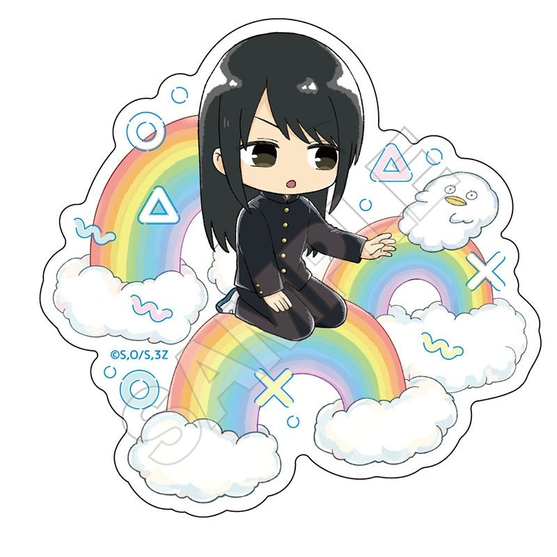 (Goods - Sticker) 3-Z GINPACHI SENSEI Rainbow Sticker Kotaro Katsura