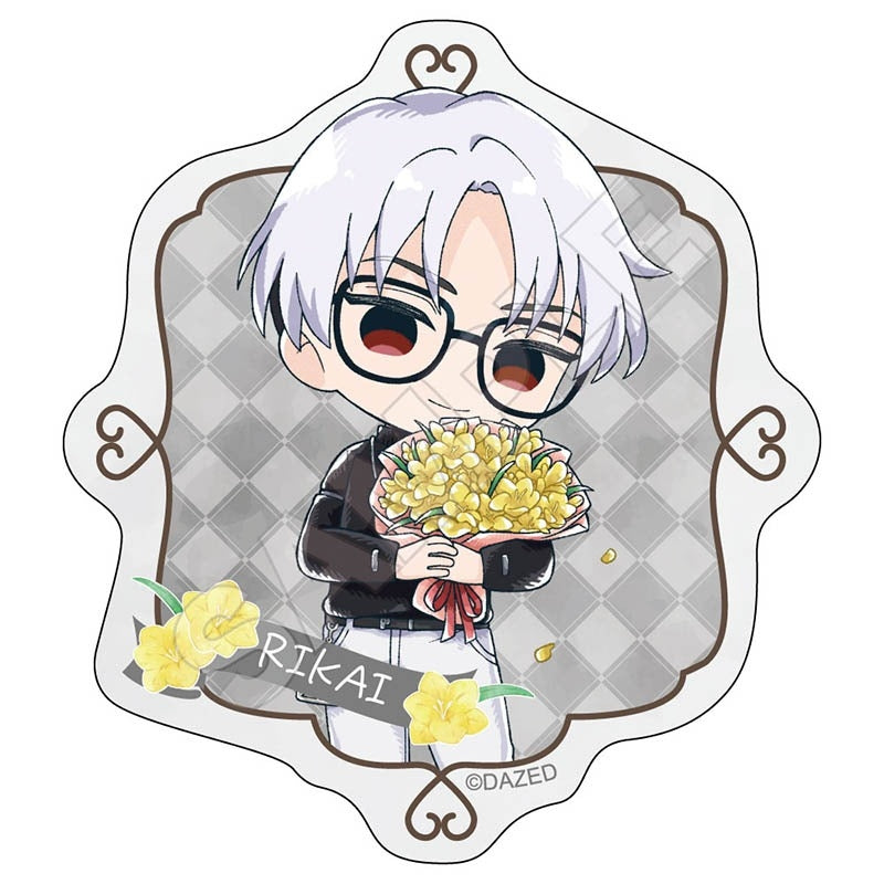 (Goods - Sticker) Charisma Sketchu! Flower Sticker Rikai Kusanagi