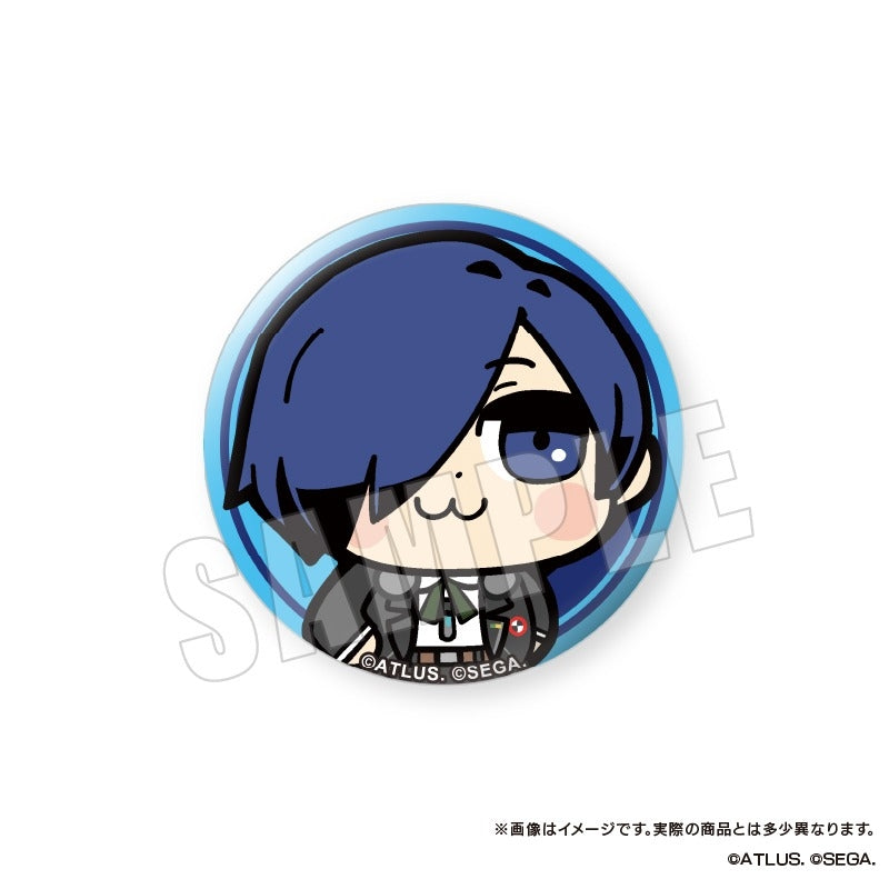 (1BOX=8)(Goods - Badge) Persona 3 Reload - Protagonist x Bkub - Button Badge