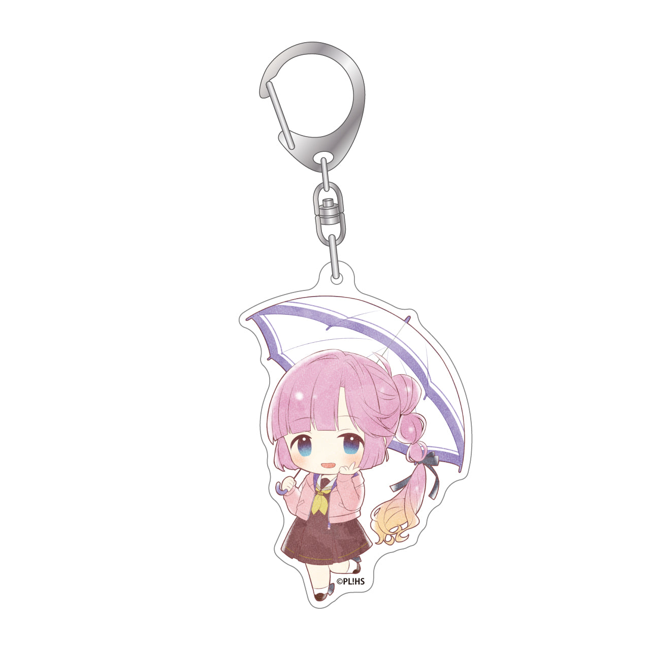 (Goods - Key Chain) Love Live! Hasunosora Girls' High School Idol Club Kasakko Acrylic Key Chain Hime Anyoji