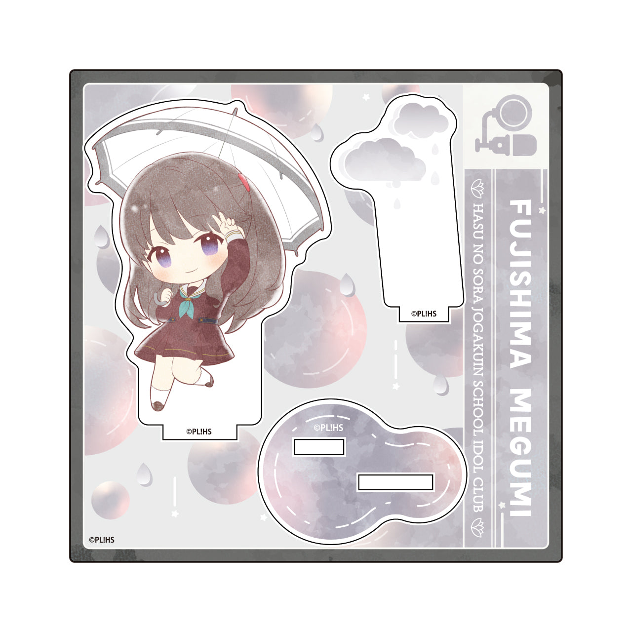 (Goods - Stand Pop) Love Live! Hasunosora Girls' High School Idol Club Kasakko Acrylic Stand Megumi Fujishima