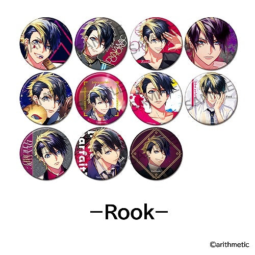 [※Blind](Goods - Badge) DYNAMIC CHORD 10th ANNIVERSARY Button Badge - Rook - [After AGF2024]