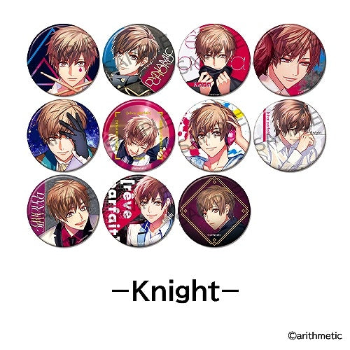 [※Blind](Goods - Badge) DYNAMIC CHORD 10th ANNIVERSARY Button Badge - Knight - [After AGF2024]