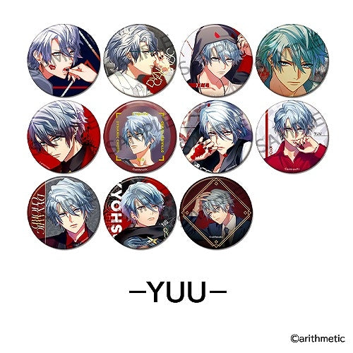 [※Blind](Goods - Badge) DYNAMIC CHORD 10th ANNIVERSARY Button Badge - YUU - [After AGF2024]