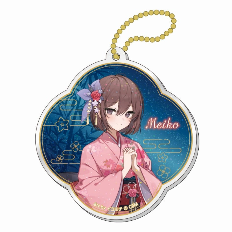 (Goods - Key Chain) Hatsune Miku Akihabara Festival 2024 Glitter Acrylic Key Chain Tanabata ver./MEIKO