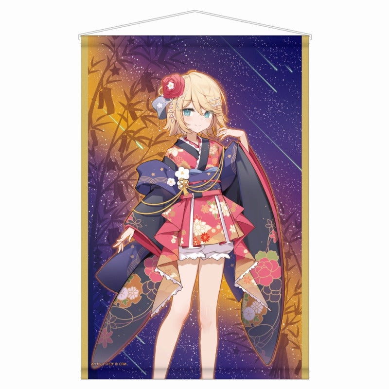 (Goods - Tapestry) Hatsune Miku Akihabara Festival 2024 B2 Tapestry Tanabata ver./Rin Kagamine