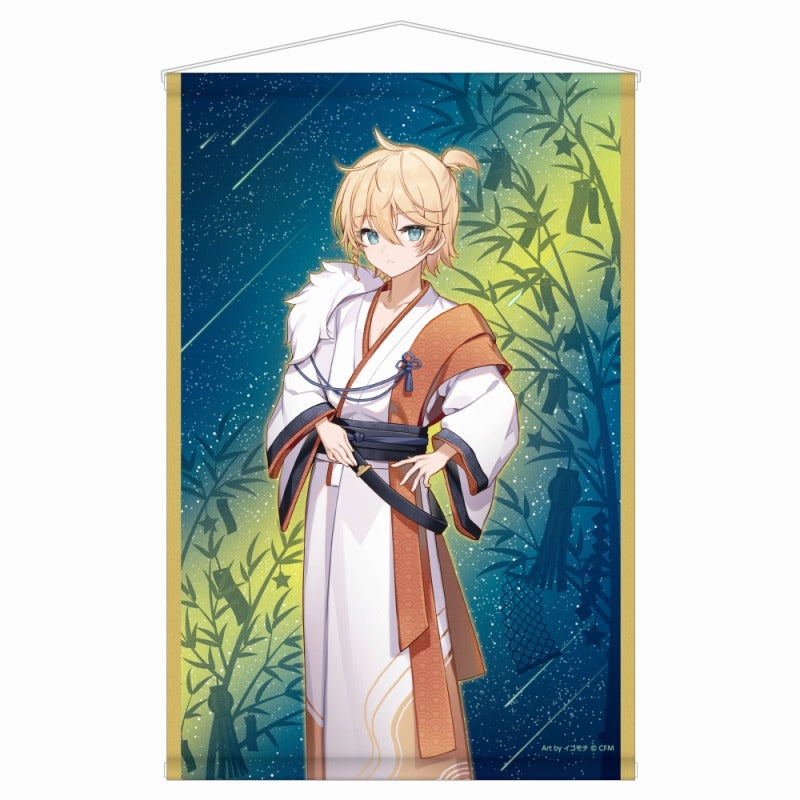 (Goods - Tapestry) Hatsune Miku Akihabara Festival 2024 B2 Tapestry Tanabata ver./Kagamine Len