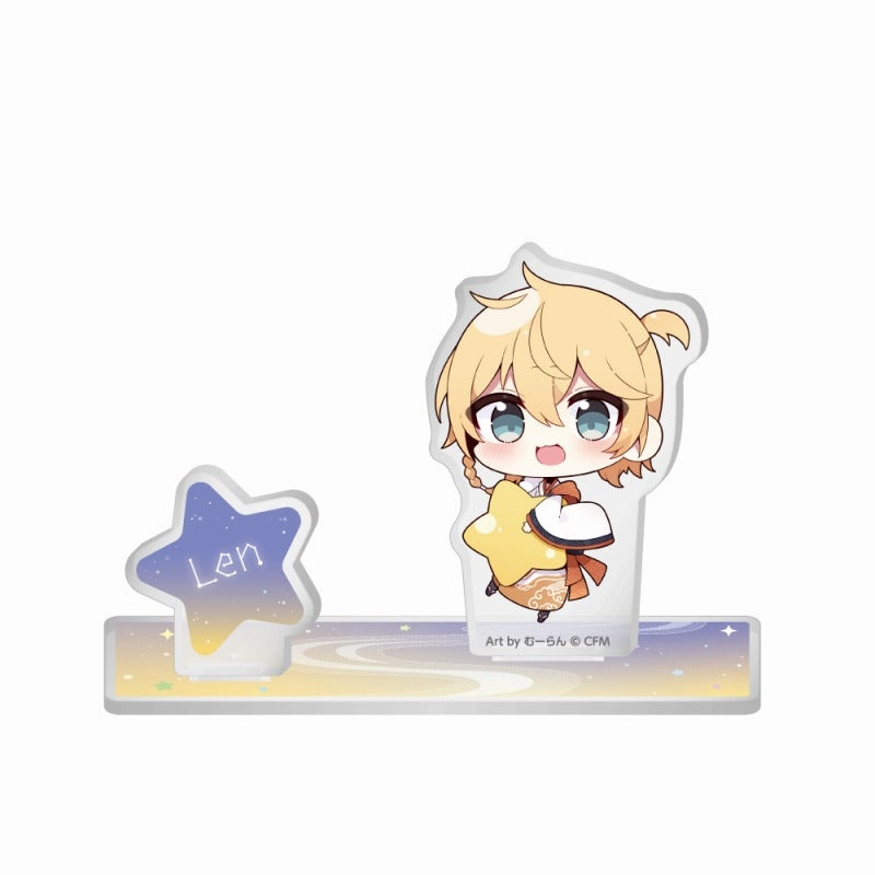 (Goods - Stand Pop) Hatsune Miku Akihabara Festival 2024 Chibi Acrylic Diorama Tanabata ver./Kagamine Len