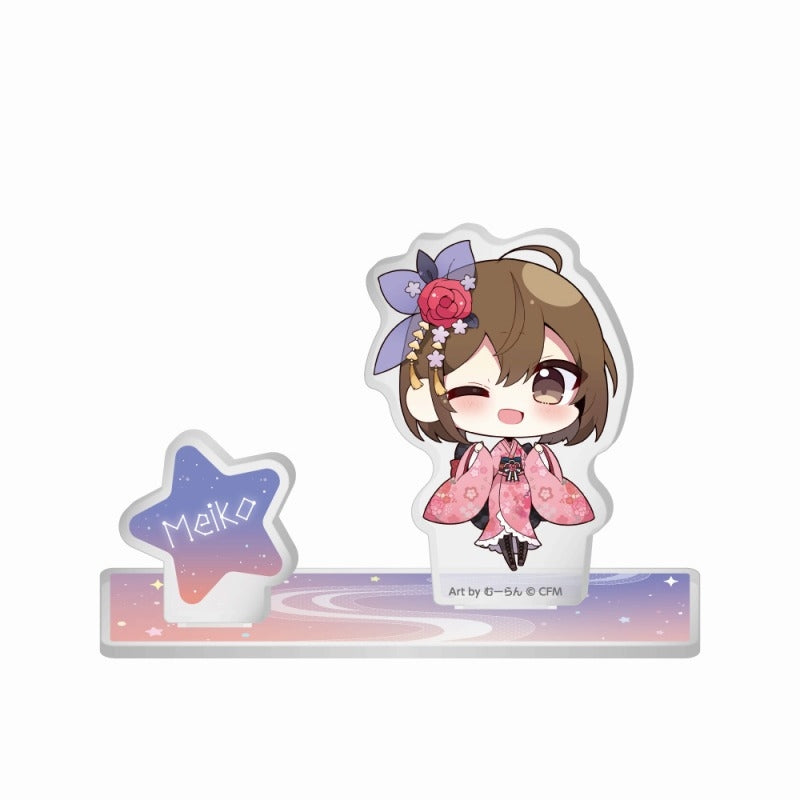 (Goods - Stand Pop) Hatsune Miku Akihabara Festival 2024 Chibi Acrylic Diorama Tanabata ver./MEIKO