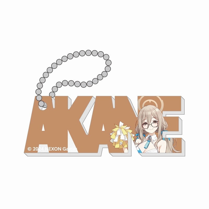 (1BOX=6)(Goods - Key Chain) Blue Archive Trading feat. Exclusive Art Acrylic Block Key Chain 3.5th Anniversary POP UP STORE