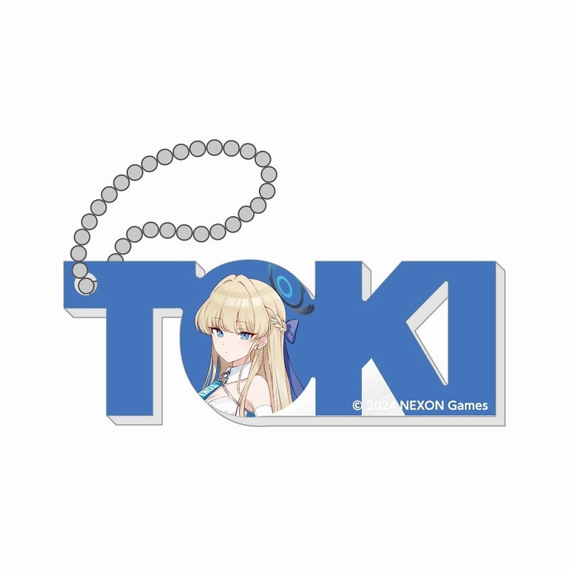 (1BOX=6)(Goods - Key Chain) Blue Archive Trading feat. Exclusive Art Acrylic Block Key Chain 3.5th Anniversary POP UP STORE