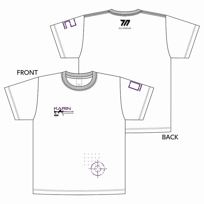 (Goods - Shirt) Blue Archive Karin's Target T-shirt (XLSize)