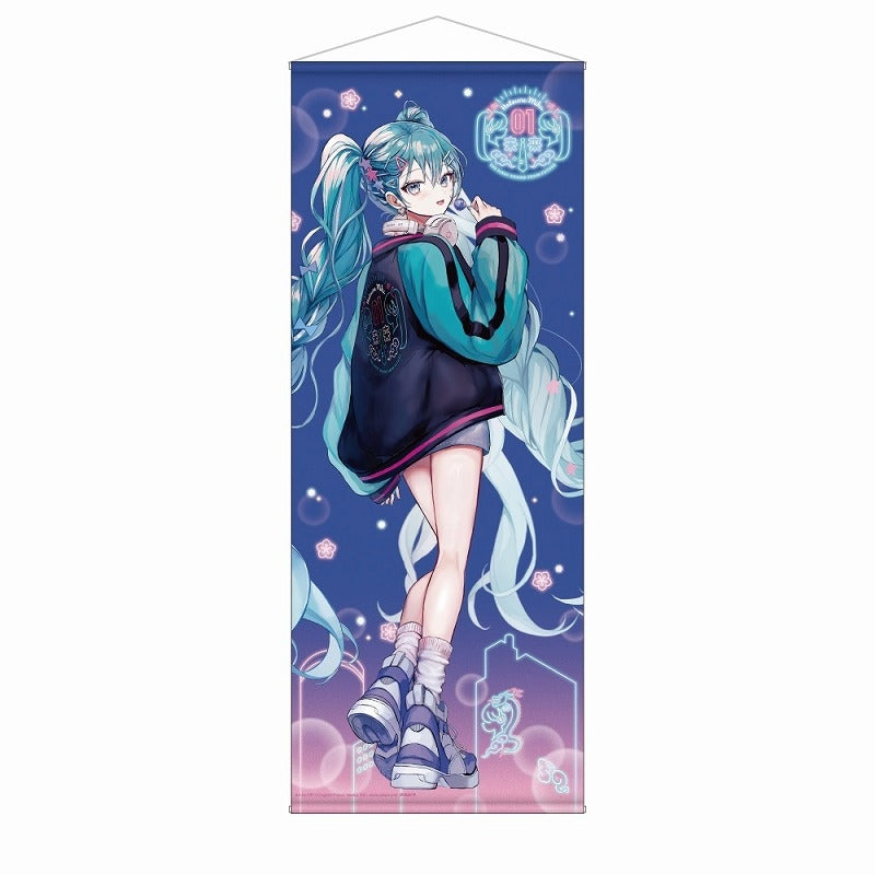 (Goods - Tapestry) Hatsune Miku Hatsune Miku x SOLWA Life Size Tapestry Art by PiPi (A)