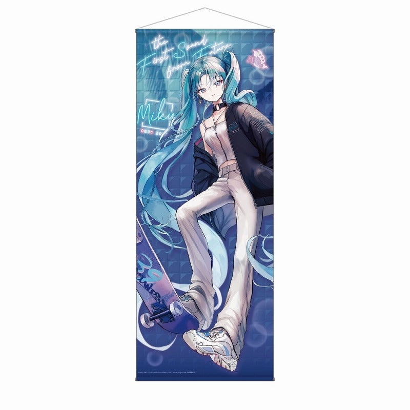 (Goods - Tapestry) Hatsune Miku Hatsune Miku x SOLWA Life Size Tapestry Art by PiPi (B)