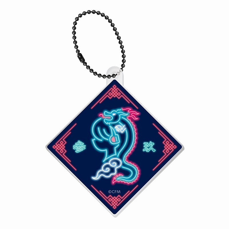 (Goods - Key Chain) Hatsune Miku Hatsune Miku x SOLWA Motif Acrylic Key Chain Art by PiPi (B)