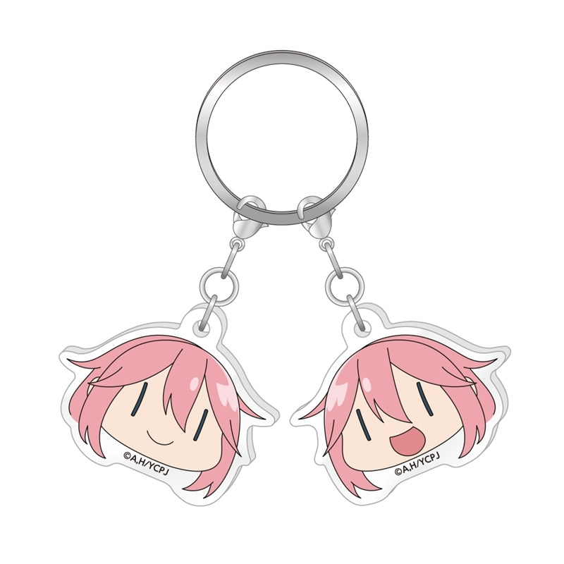 (Goods - Key Chain) Laid-Back Camp SEASON 3 SNS Icon Key Chain/Nadeshiko Kagamihara