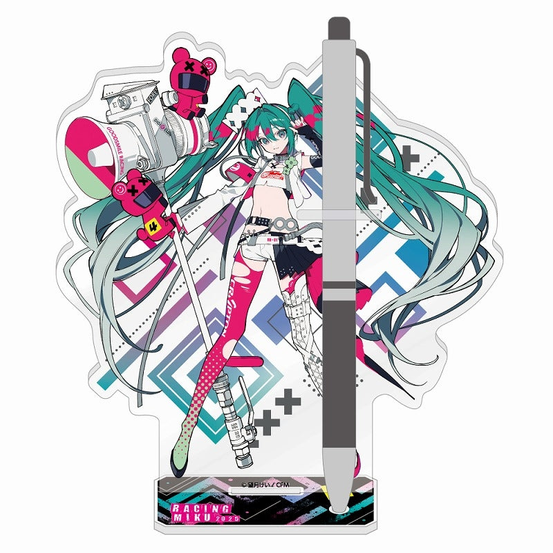 (Goods - Pen Stand) Racing Miku 2025 Ver. Acrylic Pen Stand