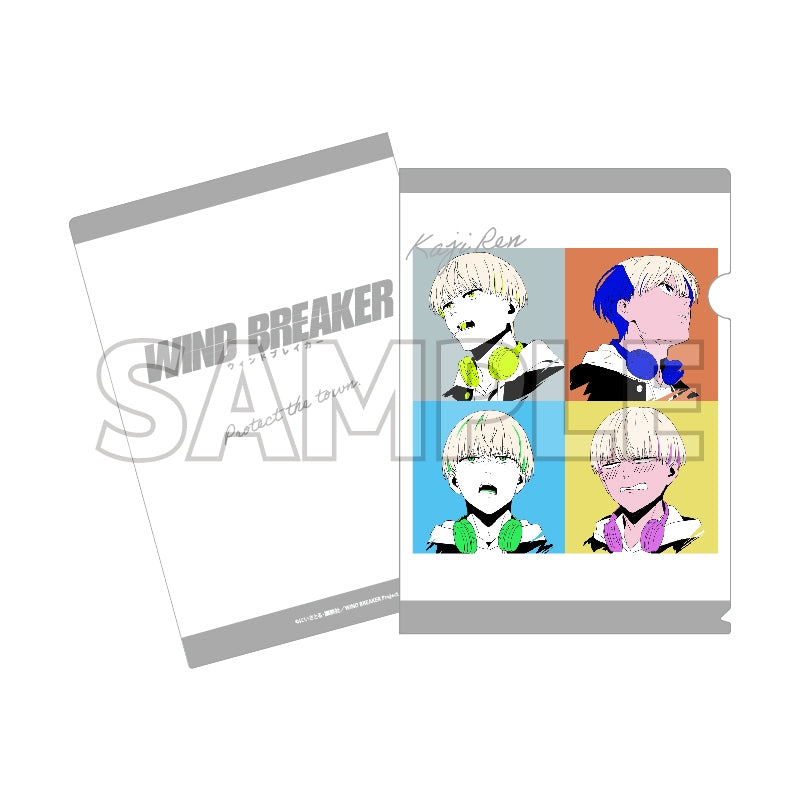 (Goods - Clear File) WIND BREAKER Clear File Pop Art  (Ren Kaji)