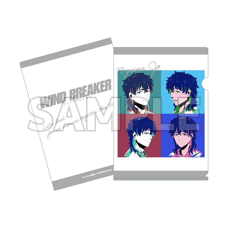 (Goods - Clear File) WIND BREAKER Clear File Pop Art  (Jo Togame)