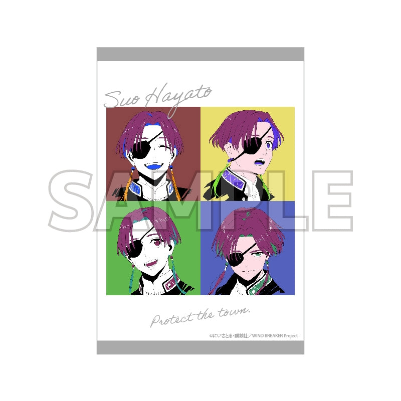 (Goods - Postcard) WIND BREAKER Postcard Pop Art  (Hayato Suo)