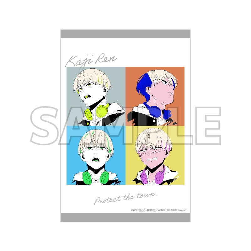 (Goods - Postcard) WIND BREAKER Postcard Pop Art  (Ren Kaji)